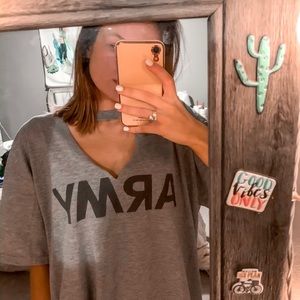 Oversized ARMY T-shirt